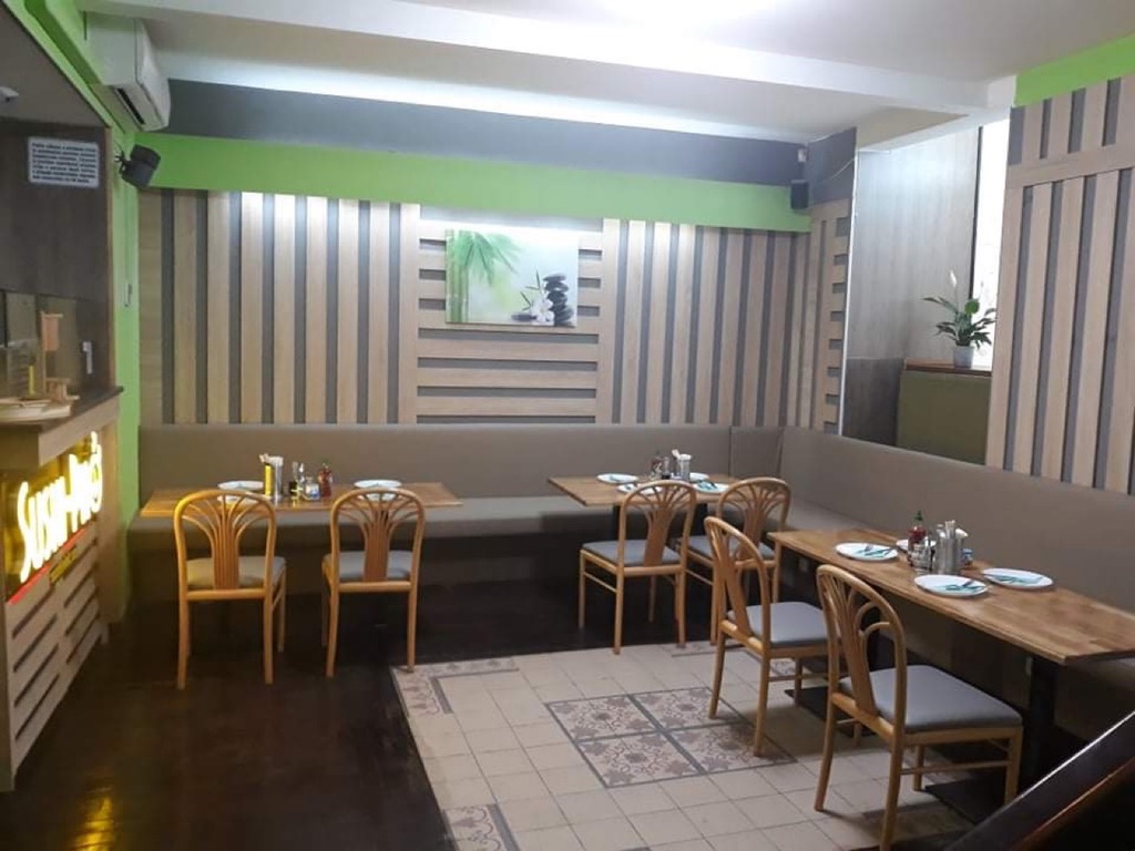 Posezení v restauraci Sushi Viet